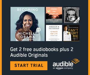 Amazon Associate Audible Advertisement