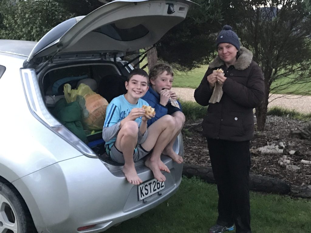 pies after farewell spit