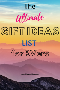 the ultimate gift ideas list for rvers