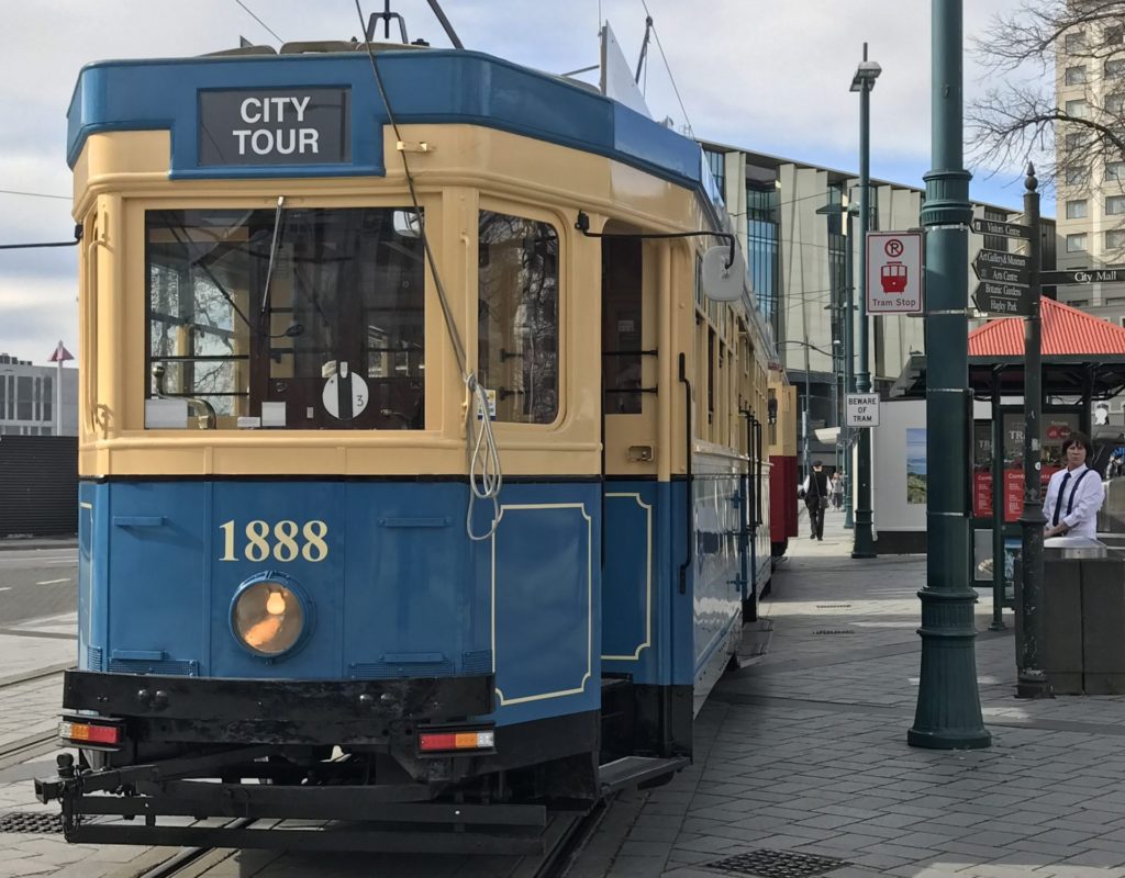 tram tour christchurch