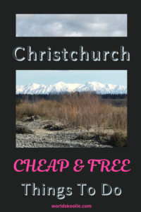 Cheap & Free CHRISTCHURCH