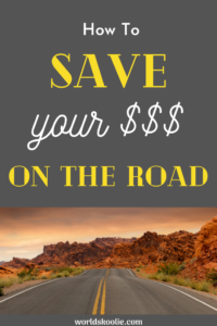 save money on the road