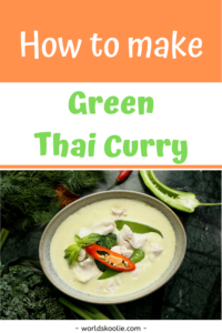 how to make green thai curry