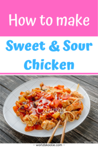 how to make sweet & sour chicken