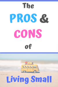 the pros and cons of living small