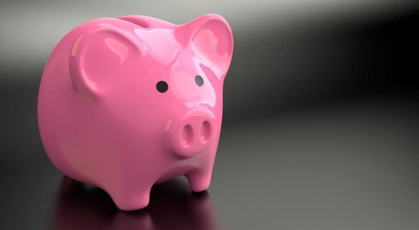 frugal living piggy bank