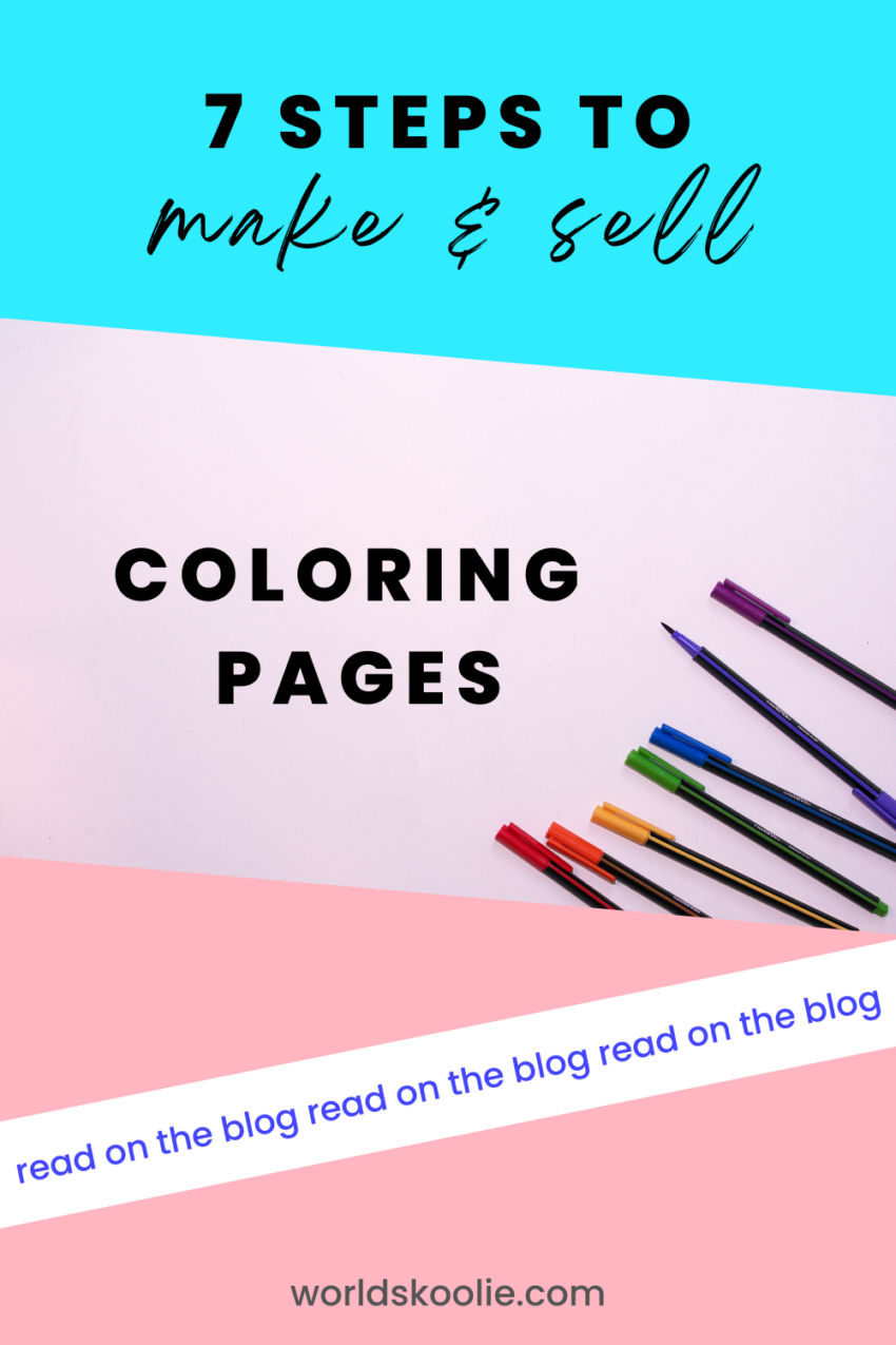 Creating Colouring Pages You Can Sell with PowerPoint