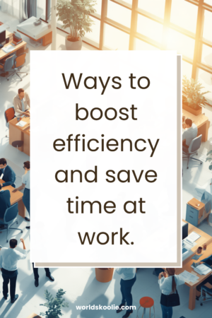 boost efficiency